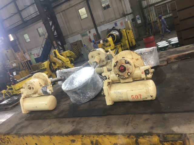 Royal Goodwin valve actuators tagged and ready for dispatch